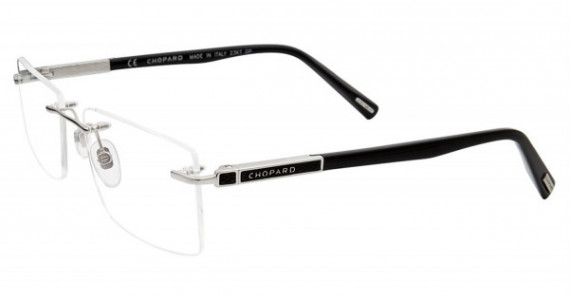 Chopard VCHB93 Eyeglasses, Silver 0579