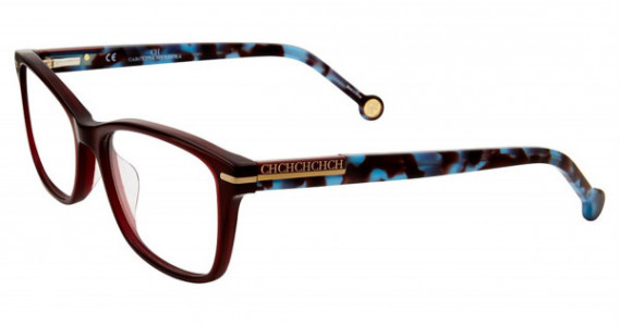 Carolina Herrera VHE729K Eyeglasses, Burgundy 0954