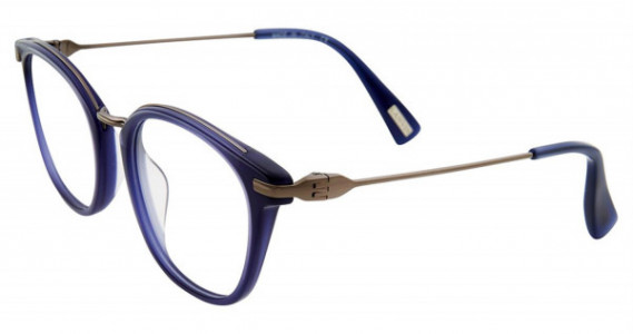 Lanvin VLN085M Eyeglasses, Blue 509Y