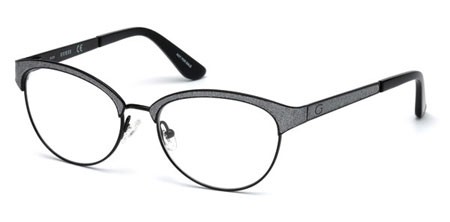 Guess GU2617 Eyeglasses, 005 - Black/other