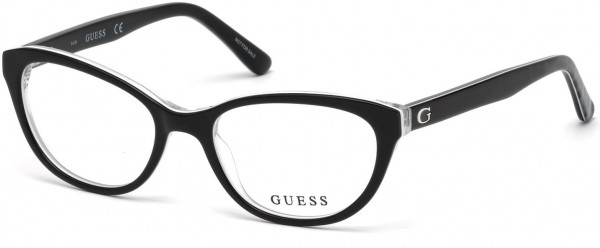 Guess GU9169 Eyeglasses, 001 - Shiny Black
