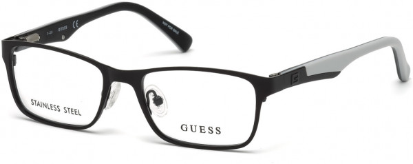 Guess GU9173 Eyeglasses, 002 - Matte Black