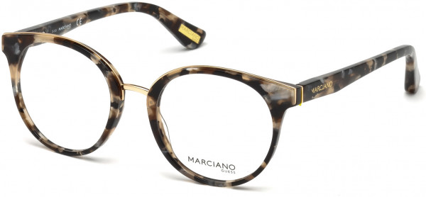 GUESS by Marciano GM0303 Eyeglasses, 053 - Blonde Havana