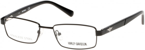 Harley-Davidson HD0128T Eyeglasses, 002 - Matte Black
