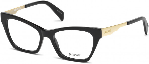 Just Cavalli JC0795 Eyeglasses, 001 - Shiny Black
