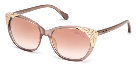 Roberto Cavalli CASTAGNETO Sunglasses, 74U - Pink /other / Bordeaux Mirror