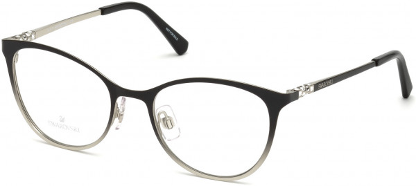 Swarovski SK5248 Eyeglasses, 001 - Shiny Black