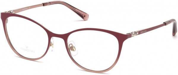 Swarovski SK5248 Eyeglasses, 072 - Shiny Pink