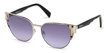 Just Cavalli JC-825S Sunglasses, 56Z - Havana/other / Gradient Or Mirror Violet