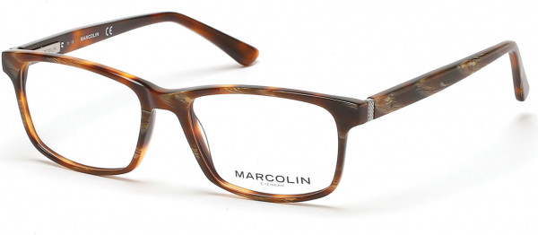 Marcolin MA3011 Eyeglasses, 062 - Brown Horn