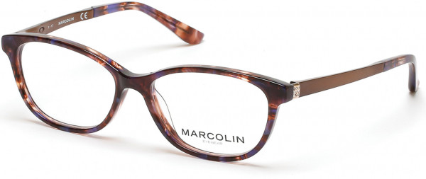Marcolin MA5010 Eyeglasses, 047 - Light Brown/other