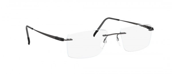 Silhouette Racing Collection bp Eyeglasses, 6560 Singapore Black / Grey