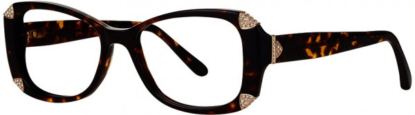 Caviar Caviar 4885 Eyeglasses, (16) Tortoise w/ Gold Crystal Stones
