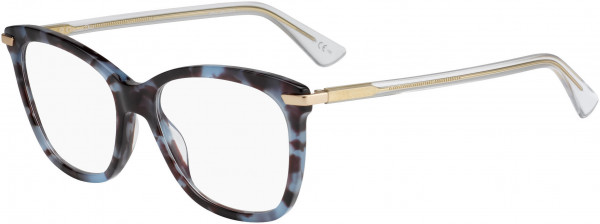 Christian Dior Dioressence 4 Eyeglasses, 0RCK White Cream Light Rt