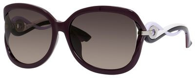 Christian Dior Diortwistingf Sunglasses, 0JYI(XQ) Plum Lilac White