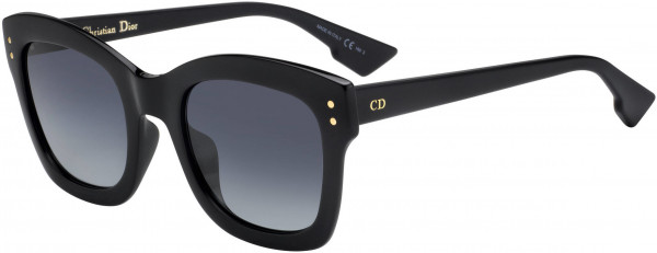 Christian Dior Diorizon 2 Sunglasses, 0807 Black
