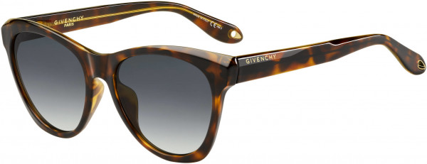 Givenchy GV 7068/S Sunglasses, 0086 Dark Havana