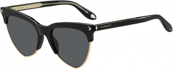 Givenchy GV 7078/S Sunglasses, 0807 Black