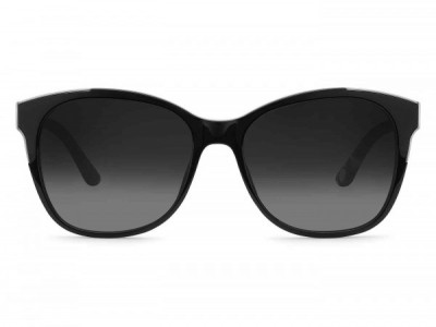 Juicy Couture JU 593/S Sunglasses, 0807 BLACK