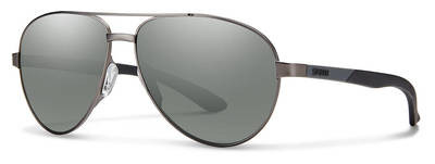 Smith Optics Salute/RX Sunglasses, 0R80(00) Semi Matte Dark Ruthenium