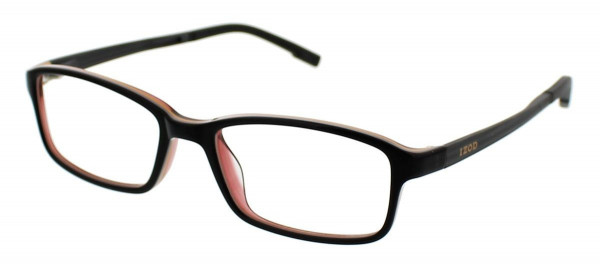IZOD 2805 Eyeglasses, Black Laminate