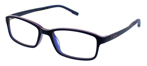 IZOD 2805 Eyeglasses, Blue Laminate