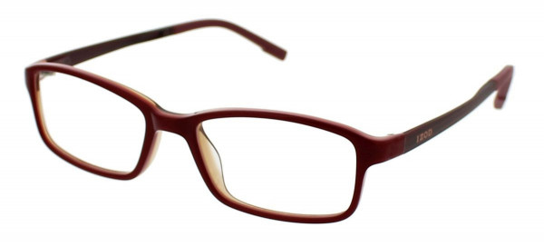 IZOD 2805 Eyeglasses, Burgundy Laminate
