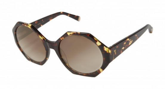 Kate Young K535 Sunglasses, Tokyo Tortoise (TOY)