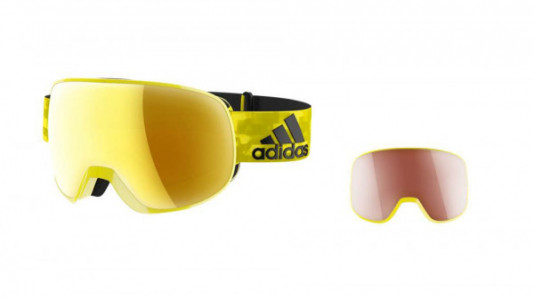 adidas progressor pro pack ad83 Sunglasses, 6050 BRIGHT YELLOW SHINY/PRO