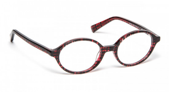 J.F. Rey SOLEIL Eyeglasses, RED 4/6 MIXT (3535)