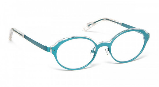 J.F. Rey PLUME Eyeglasses, TURQUOISE/WHITE (2510)