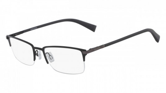 Nautica N7281 Eyeglasses, (005) MATTE BLACK