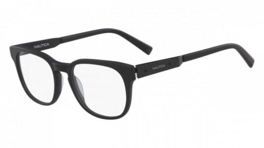 Nautica N8136 Eyeglasses, (005) MATTE BLACK