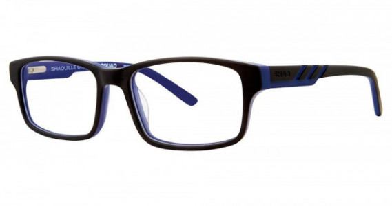 Shaquille O’Neal QD 507Z Eyeglasses, 172 Black Blue