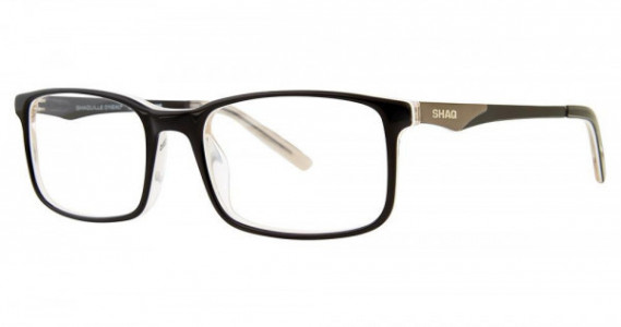 Shaquille O’Neal QD 508Z Eyeglasses, 336 Black Grey