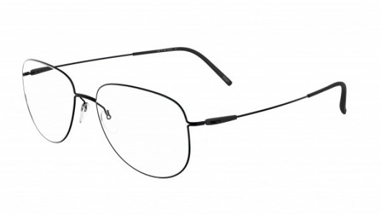 Silhouette Dynamics Colorwave Full Rim 5507 Eyeglasses, 9040 Pure Black