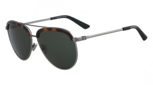 Calvin Klein CK8048S Sunglasses, (043) SATIN NICKEL