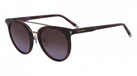 Calvin Klein CK4352S Sunglasses, (528) PURPLE HAVANA