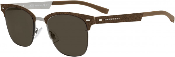 HUGO BOSS Black BOSS 0934/S Sunglasses, 0TUI Light Brown