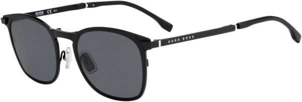 HUGO BOSS Black BOSS 0942/S Sunglasses, 0003 Matte Black