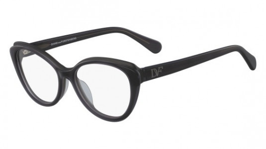 Diane Von Furstenberg DVF5098 Eyeglasses, (014) CHARCOAL LAMINATE