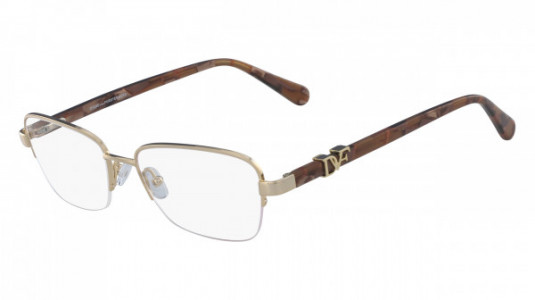 Diane Von Furstenberg DVF8063 Eyeglasses, (717) GOLD
