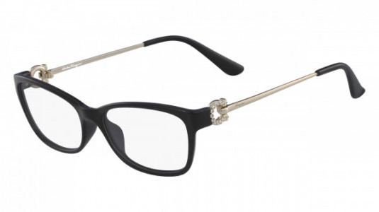Ferragamo SF2799R Eyeglasses, (001) BLACK