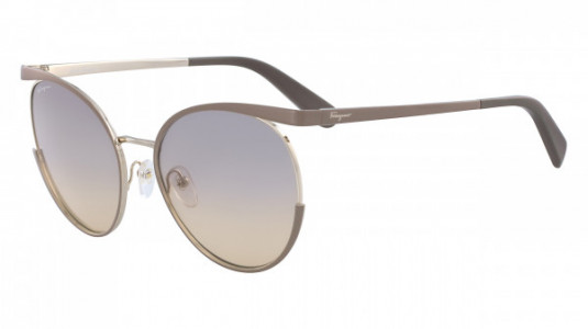 Ferragamo SF165S Sunglasses, (250) TURTLEDOVE/GOLD