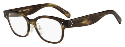 Celine Cl 41437/F Eyeglasses, 007B(00) Havana Brown