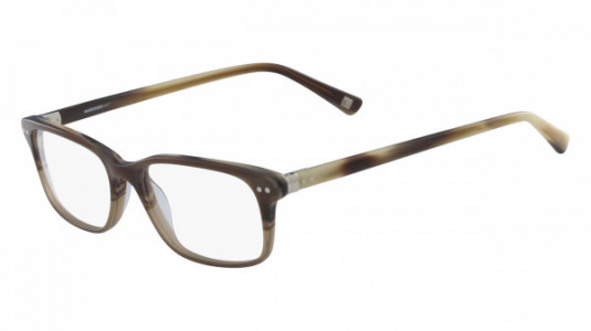 Marchon M-3000 Eyeglasses, (234) BROWN HORN