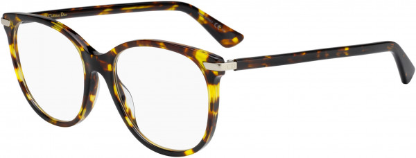 Christian Dior Dioressence 11 Eyeglasses, 0SCL Yellow Havana