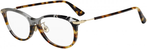 Christian Dior DIORESSENCE 9F Eyeglasses, 0ACI Gray Bksptd