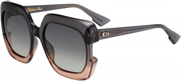Christian Dior Diorgaia Sunglasses, 07HH Gray Pink