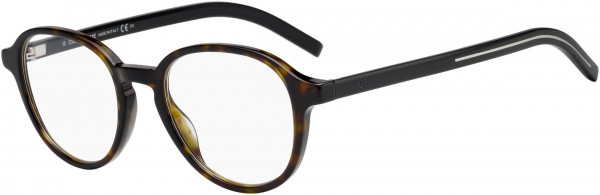Dior Homme Blacktie 240 Eyeglasses, 0581 Havana Black